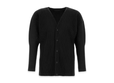 COMME des GARCONS HOMME Polyester Cardigan "Black"