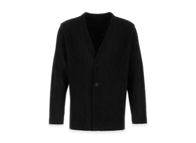 COMME des GARCONS HOMME Polyester Cardigan "Black"
