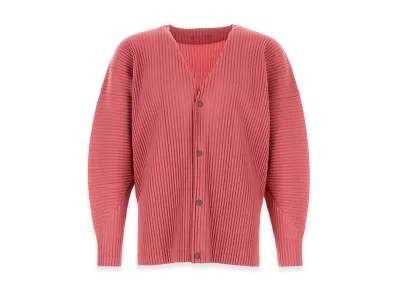 COMME des GARCONS HOMME Polyester Cardigan "Pink"