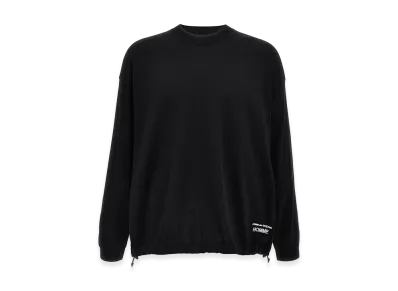COMME des GARCONS HOMME Logo Embroidery Sweater "Black"