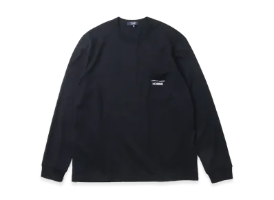 COMME des GARCONS HOMME Long Sleeve T-Shirts "Black"