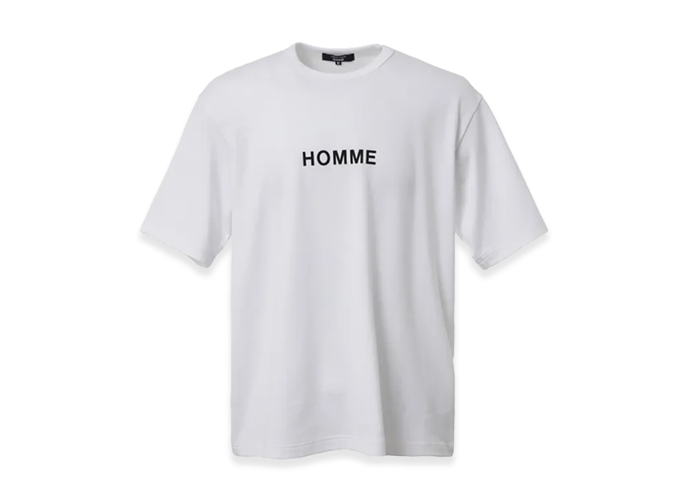 COMME des GARÇONS コムデギャルソンオム ホワイト Tシャツ M COMME des GARCONS HOMME T-Shirts 