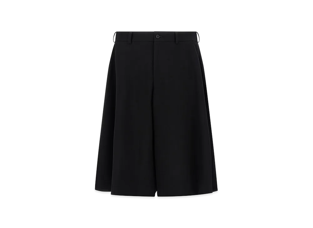 COMME des GARCONS HOMME Extra Loose Leg Bermuda Shorts "Black"