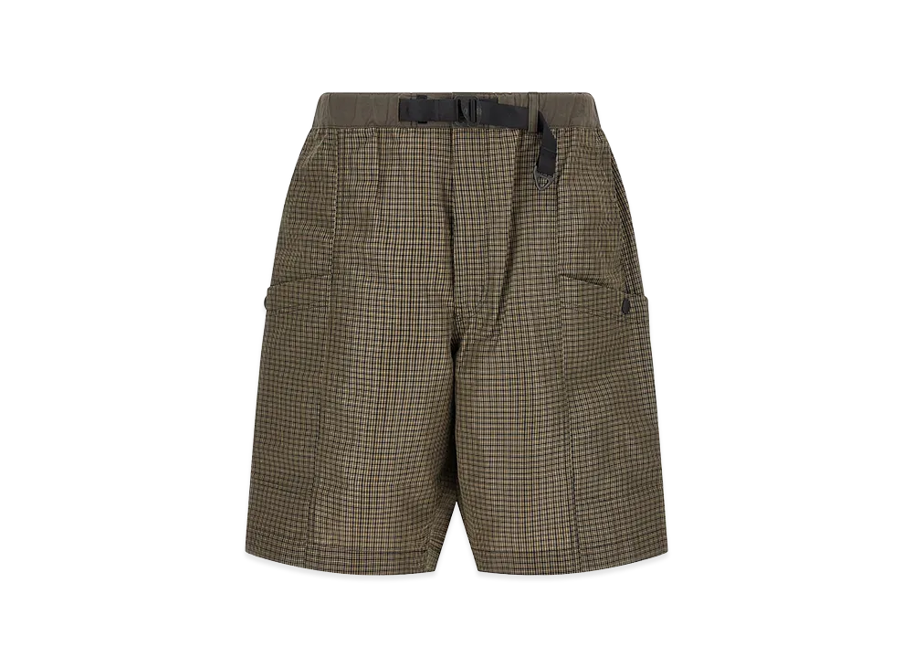 COMME des GARCONS HOMME Vichy Bermuda Shorts "Khaki Green"