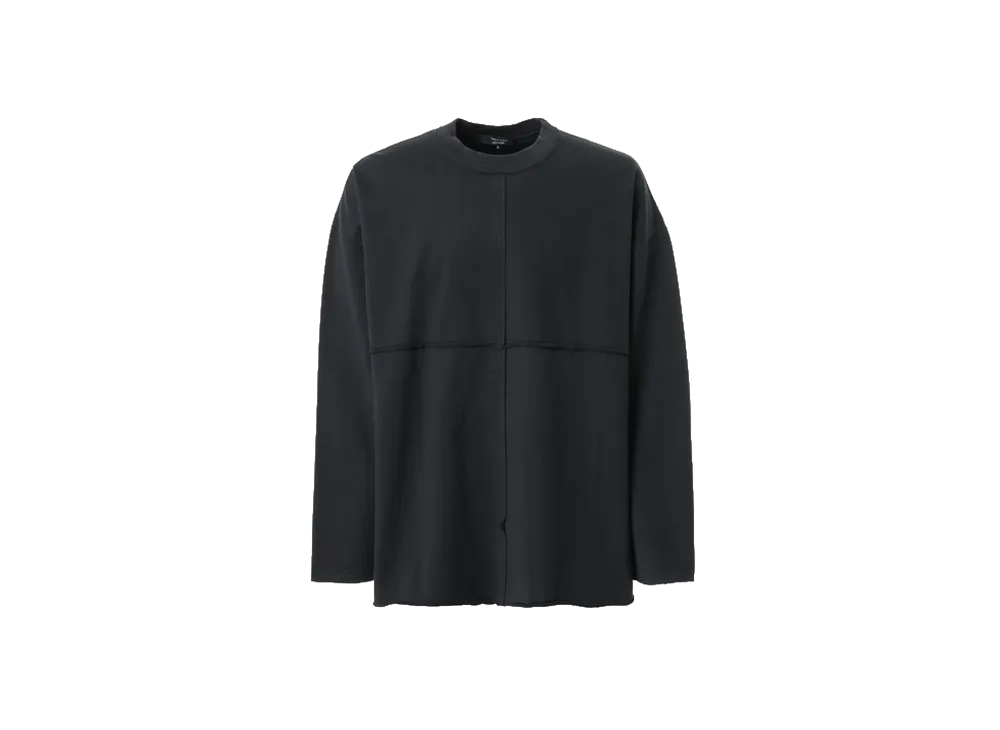 COMME des GARCONS HOMME Cotton Garment Dye Cotton Shirt "Black"