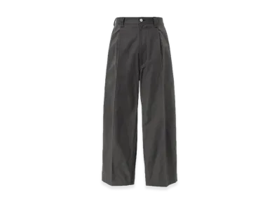 COMME des GARCONS HOMME Cotton Serge Plain Baggy Pants "Charcoal Gray"