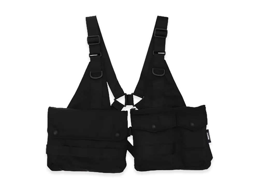 COMME des GARCONS HOMME Nylon Twill Weist-Lig Bag "Black"