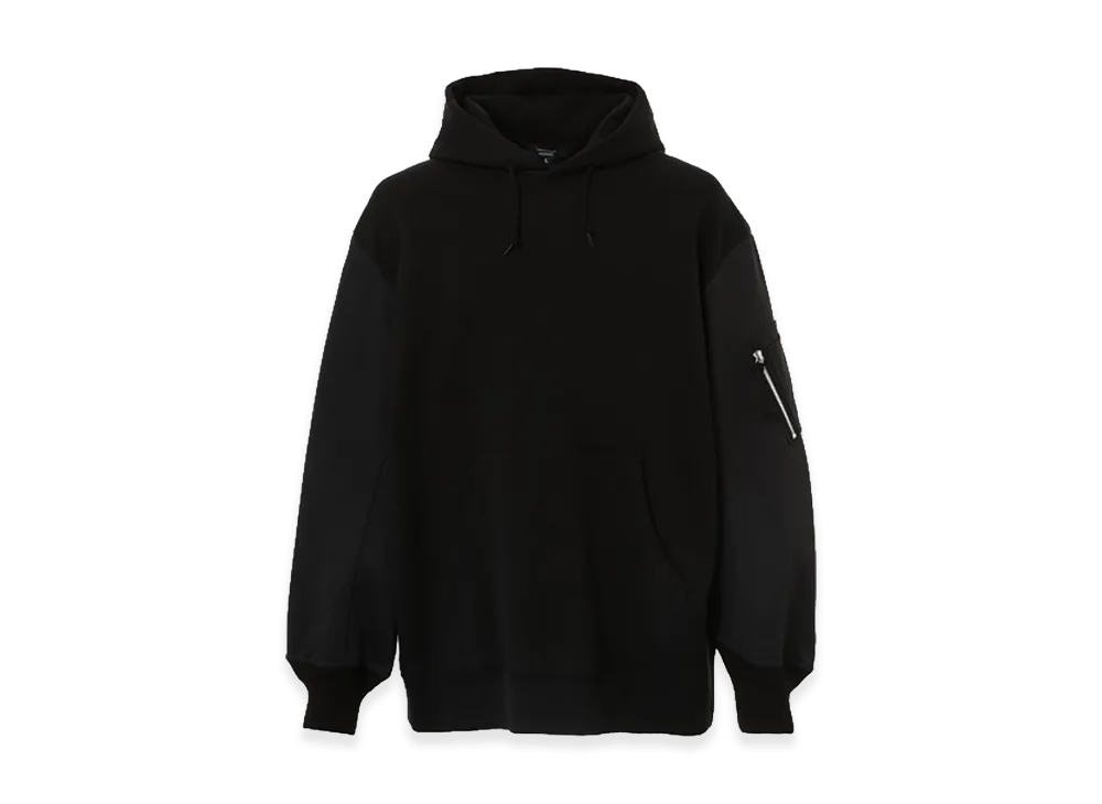 COMME des GARCONS HOMME Militaly Mix Sweat Hoody "Black"