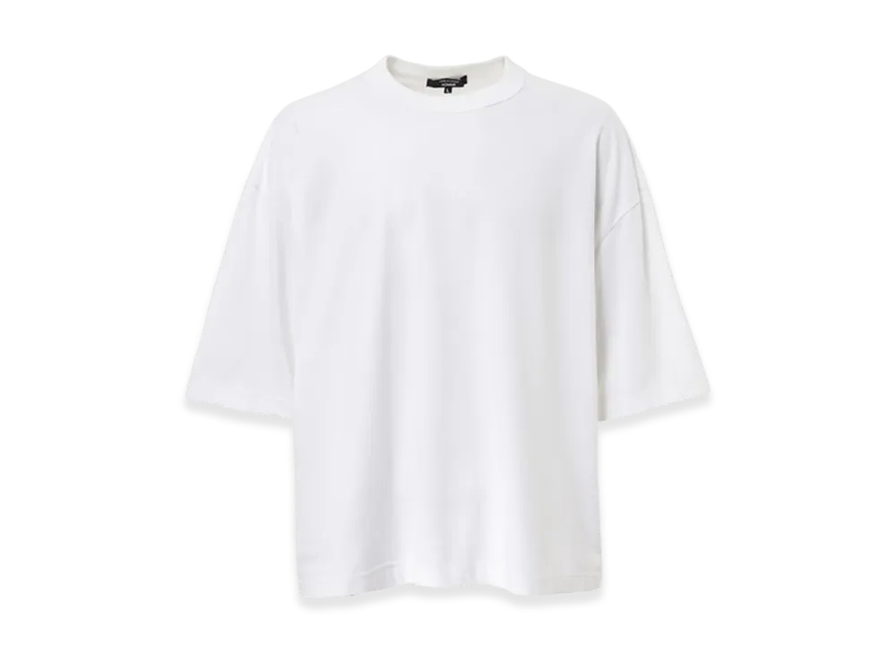 COMME des GARCONS HOMME Over Size Cotton T-Shirt "White"