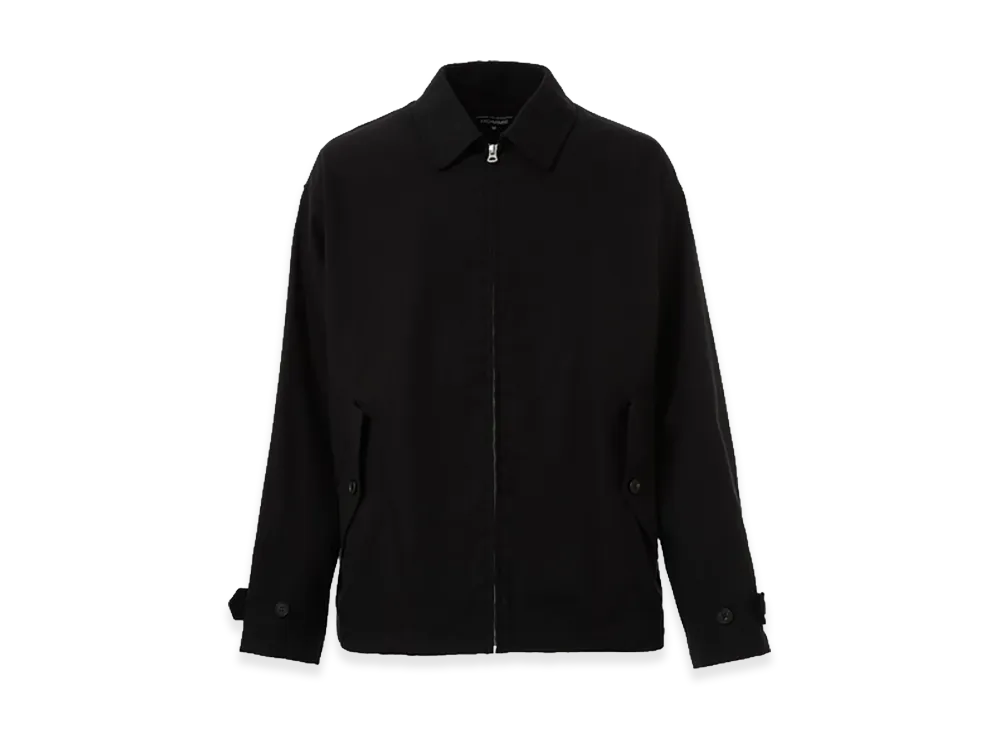 COMME des GARCONS HOMME Cotton Wool Sarge Zip Jacket "Black"
