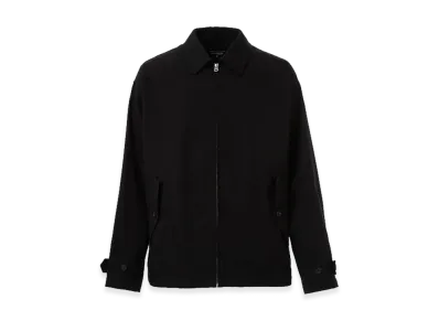 COMME des GARCONS HOMME Cotton Wool Sarge Zip Jacket "Black"