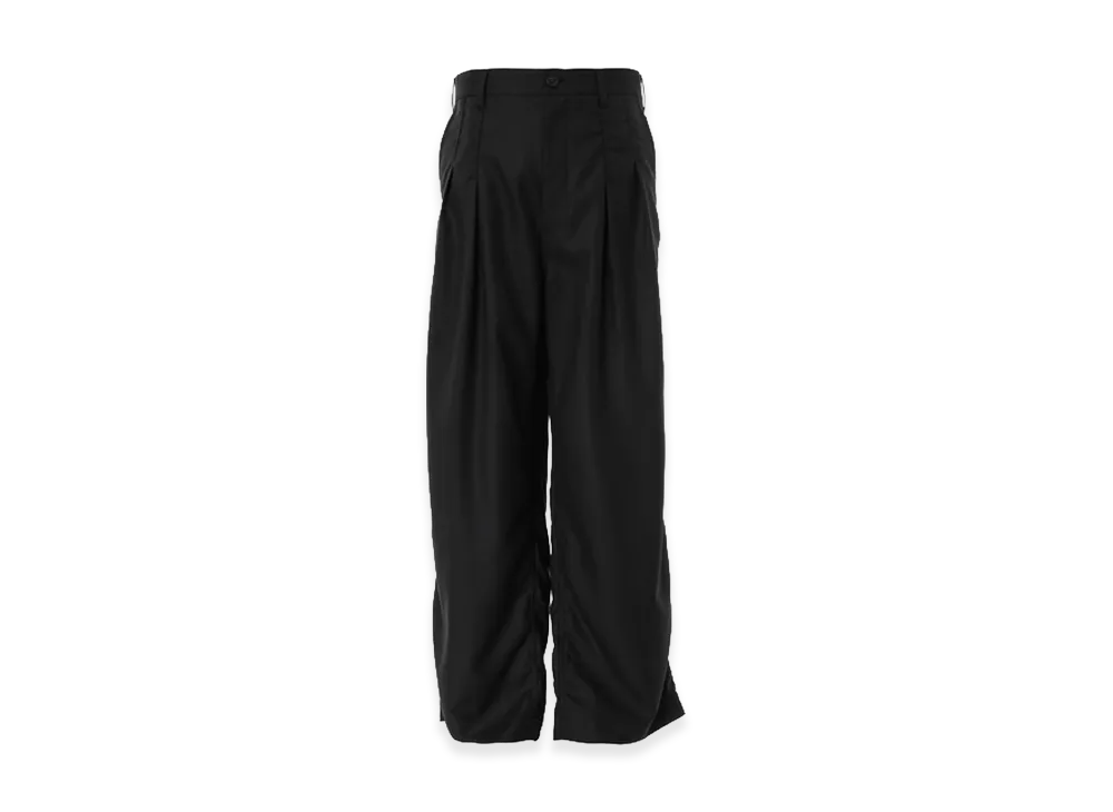 COMME des GARCONS HOMME Wool Garbardine Classic Pants "Black"