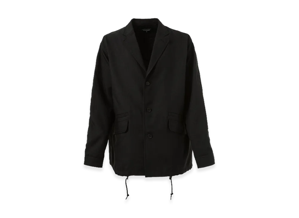 COMME des GARCONS HOMME Polyester Twill Jacket "Black"