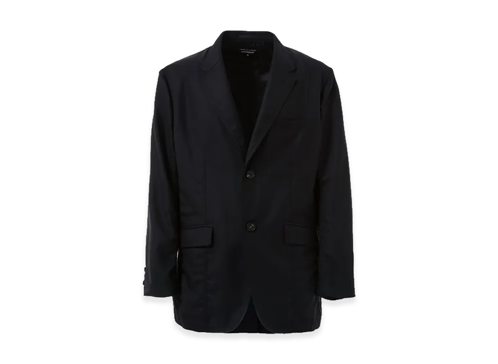 COMME des GARCONS HOMME Wool Garba Puckering Jacket "Navy"