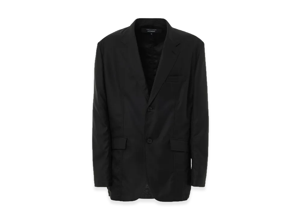 COMME des GARCONS HOMME Wool Garba Puckering Jacket "Black"