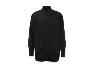 COMME des GARCONS HOMME Cotton Plain Shirts "Black"