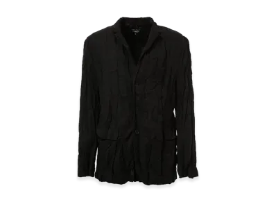 COMME des GARCONS HOMME Wool Polyester Twill Jacket "Black"