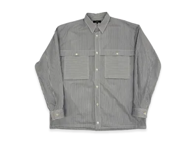 COMME des GARCONS HOMME Cotton Stripe Shirt "White"