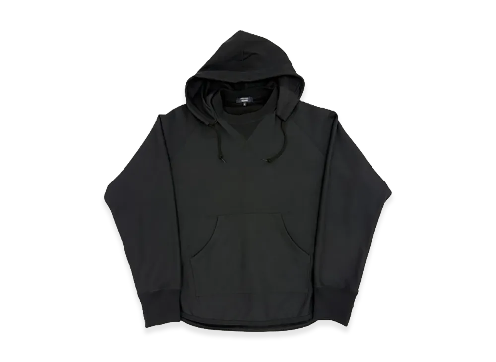 COMME des GARCONS HOMME Cotton Nylon Sweat Foody "Black"