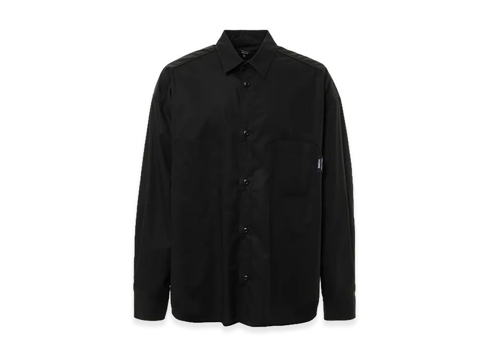 COMME des GARCONS HOMME Cotton Lipcloth Shirts "Black"