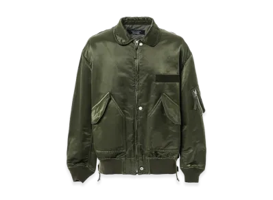 COMME des GARCONS HOMME Cotton Nylon Twill Over Dye Militaly Jacket "Khaki"
