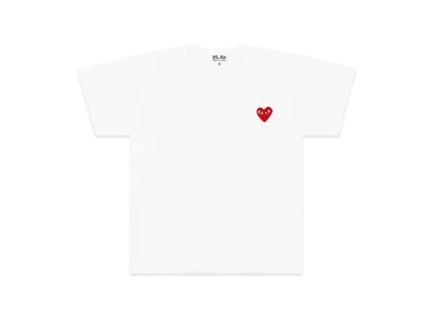 COMME des GARCONS PLAY Kids T-Shirt "White"
