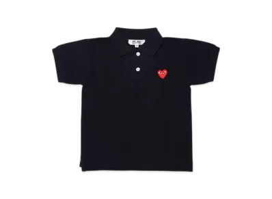 COMME des GARCONS PLAY Kids Polo Shirt "Navy"