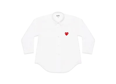 COMME des GARCONS PLAY Kids Shirt "White"