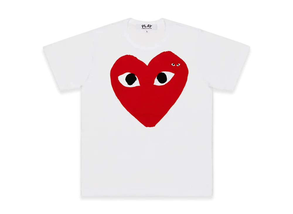COMME des GARCONS PLAY T-Shirt Ladies "White"