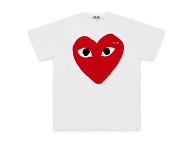 COMME des GARCONS PLAY T-Shirt Ladies "White"