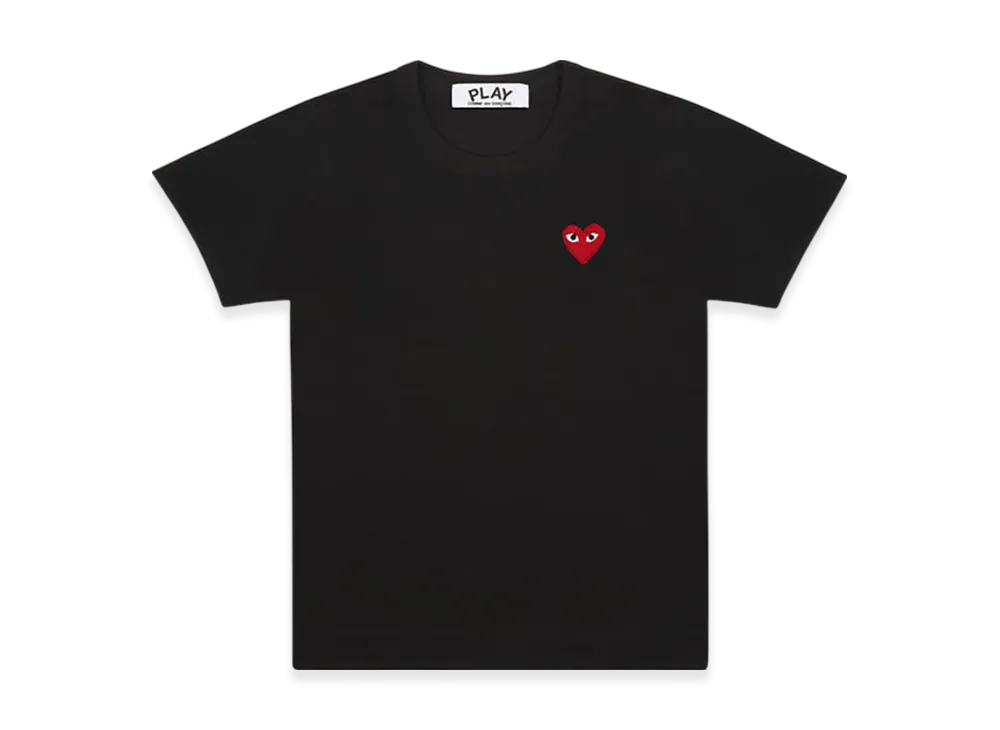 COMME des GARCONS PLAY T-Shirt Ladies "Black"