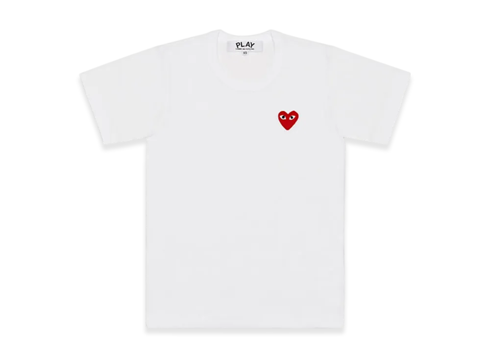 COMME des GARCONS PLAY T-Shirt Ladies "White"