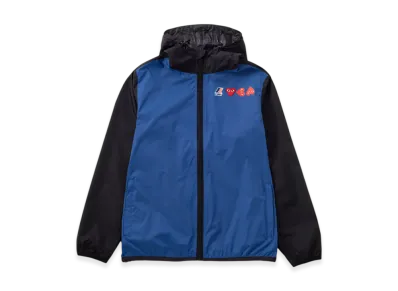 COMME des GARCONS PLAY K-Way Full Zip "Black/Blue"