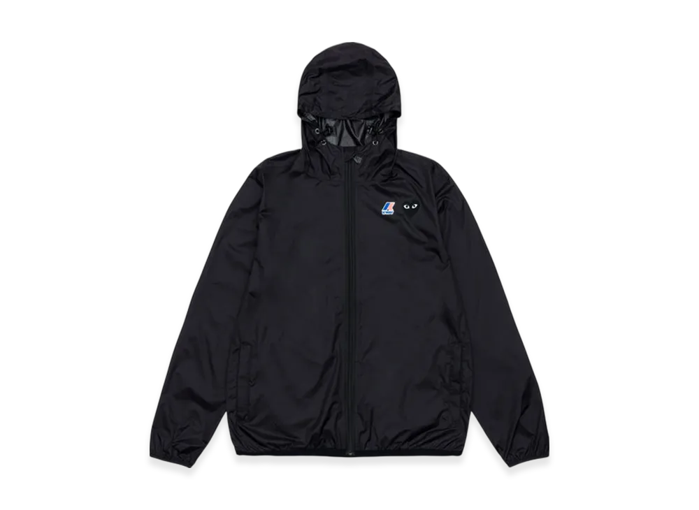 COMME des GARCONS PLAY Play K-Way Full Zip "Black"