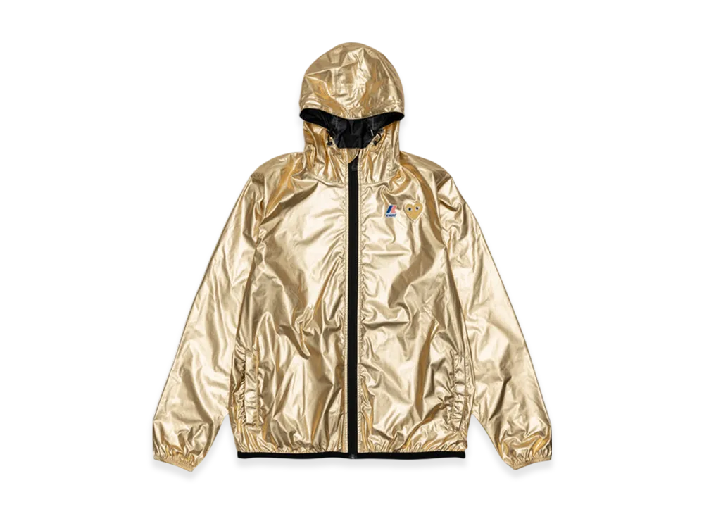 COMME des GARCONS PLAY Play K-Way Full Zip "Gold"