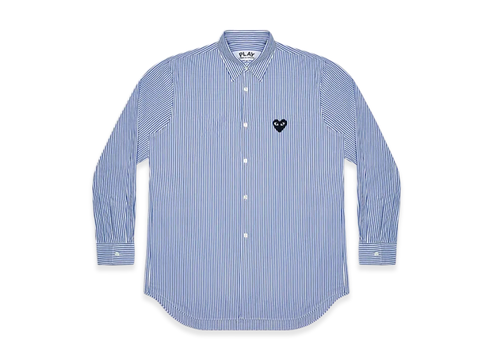 COMME des GARCONS PLAY Unisex Stripe Shirt "Pattern A"