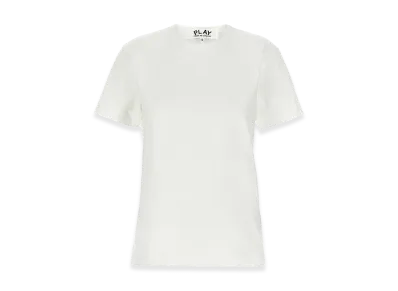 PLAY COMME des GARCONS Women's Heart Patch T-Shirt "White"