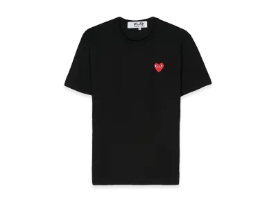 PLAY COMME des GARCONS Logo Patch T-Shirt "Black"