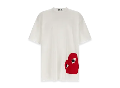 PLAY COMME des GARCONS Printed T-Shirt "White"