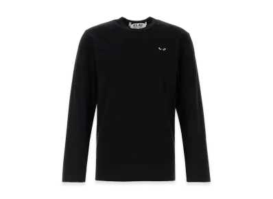 PLAY COMME des GARCONS Cotton Long Sleeve T-Shirt "Black"