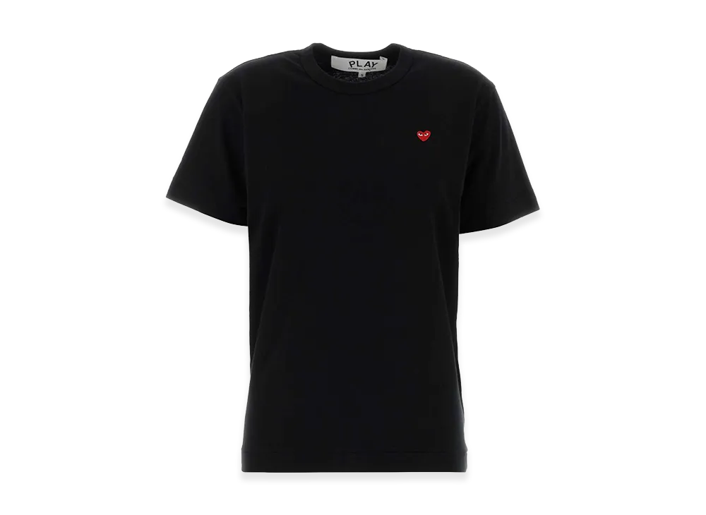 PLAY COMME des GARCONS Women's Cotton T-Shirt "Black"
