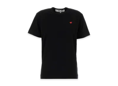 PLAY COMME des GARCONS Women's Cotton T-Shirt "Black"