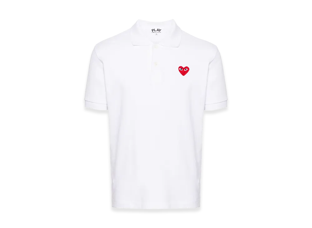 PLAY COMME des GARCONS Piquet Polo Shirt 