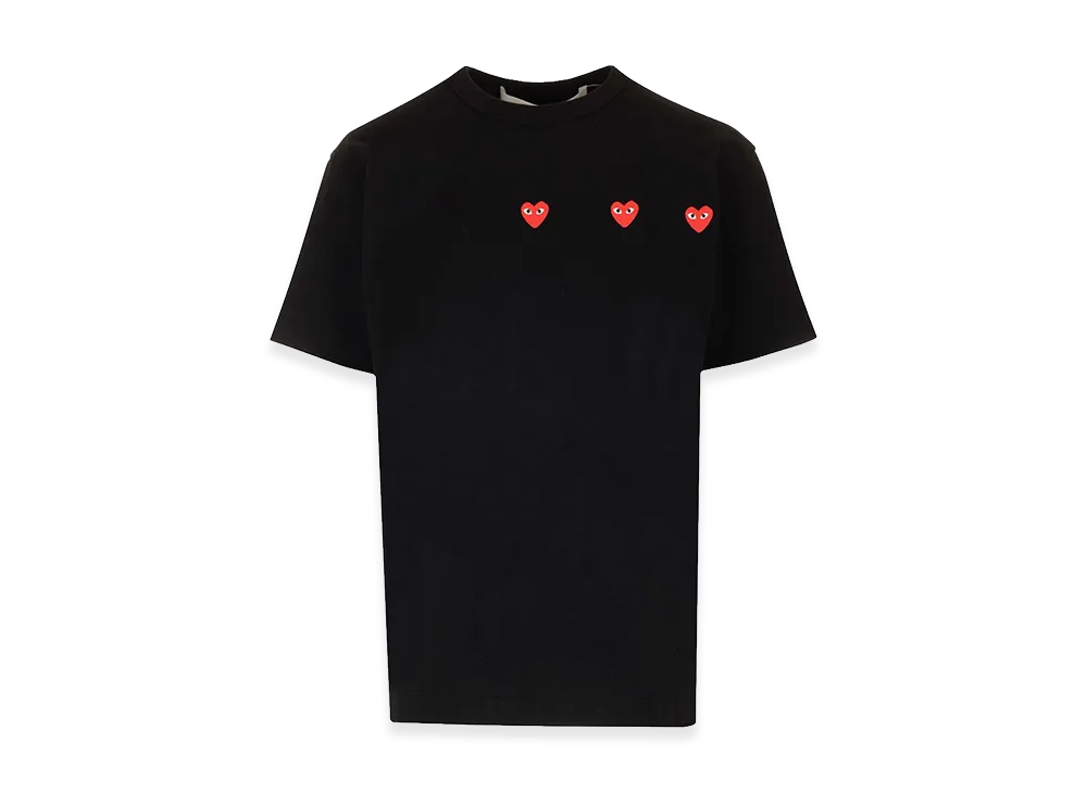 PLAY COMME des GARCONS T-Shirts "Black"