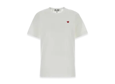 PLAY COMME des GARCONS Women's Cotton T-Shirt "White"