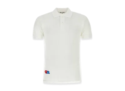 PLAY COMME des GARCONS Piquet Polo Shirt "White"