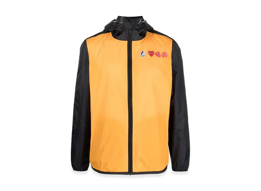 PLAY COMME des GARCONS Jacket "Orange/Black"
