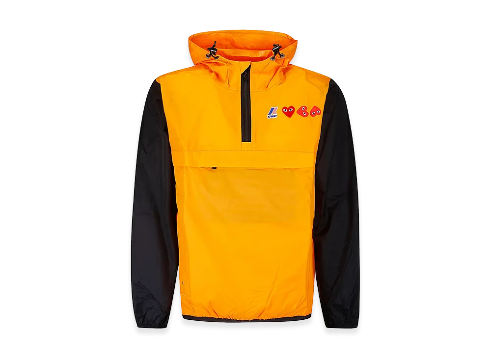 PLAY COMME des GARCONS Jacket "Orange/Black"