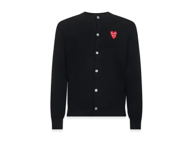 PLAY COMME des GARCONS Cardigan "Black"