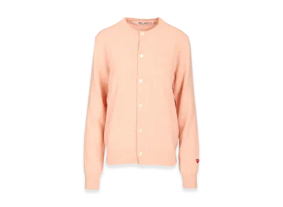 PLAY COMME des GARCONS Cardigan "Rose"